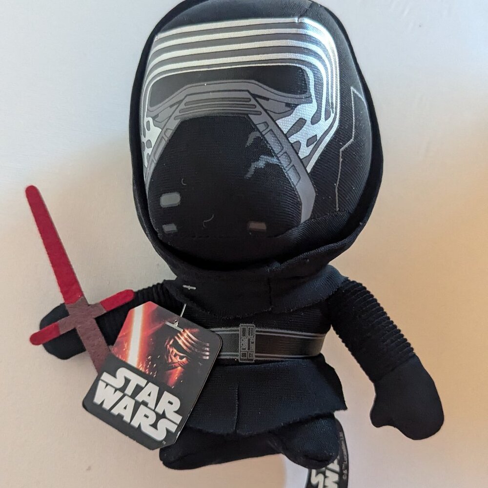 NWT 7" Kylo Ren Star Wars Plush Figure Collectible Toy Disney Christmas Gift NEW